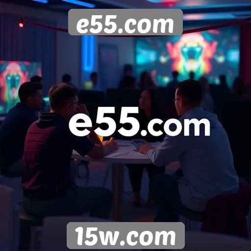 Impacto da comunidade e55.com na interação entre jogadores