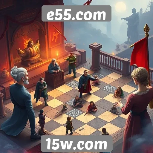 e55.com apresenta novidades em jogos de estratégia